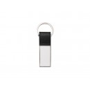 Sublimation PU Strap Key Chain w/ 2 Inserts(Rectangle,  2.2*6.5cm) (10/pack)