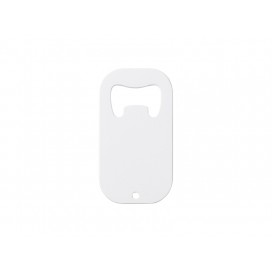 Full White Stainless Steel Bottle Opener(3.8*7cm)(10/pack)