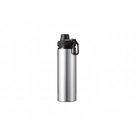 Sublimation 28oz/850ml Alu Water Bottle with Black Cap(Silver)(10/pack)