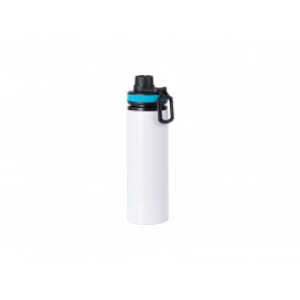 Sublimation 28oz/850ml Alu Water Bottle with Blue Cap(White)(10/pack)