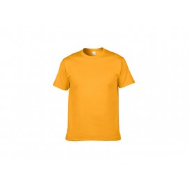 Cotton T-Shirt-Yellow-L (10/pack)
