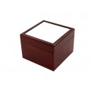 Jewelry Box w/o Ceramic tile (4*4, Brown)(10/pack)