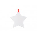 Sublimation Acrylic Ornament(Star, 7.6*7.6*0.4cm) (10/Pack)