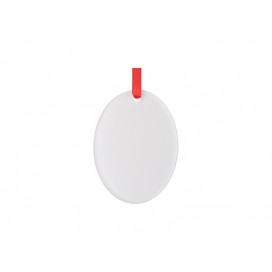 Sublimation Acrylic Ornament(Oval, H7.6*W5.7*0.4cm) (10/Pack)