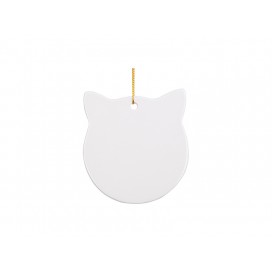 3" Cat Ceramic Ornament (10/pack)