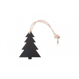 5" Tree Slate Ornament Double Sided Gloss (10/pack)