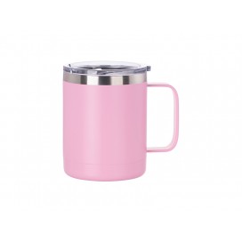 10oz/300ml Powder Coated Stainless Steel Mug(Pink)MOQ:1000pcs (50/carton)
