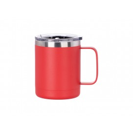 10oz/300ml Powder Coated Stainless Steel Mug(Red)MOQ:1000pcs (50/carton)