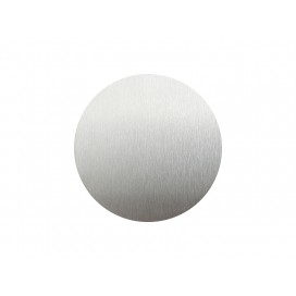 Engraving Stainless Steel Coaster(Round, Silver)(10/pack)