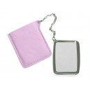 Rectangular Hand Mirror with Leader Case(10/pack)