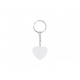 Plastic Dog Tag (Heart, 35*35*2mm) (10/pack)