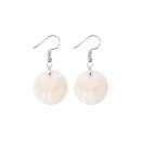 Round Shell Earring(φ20mm)(10/Pack)