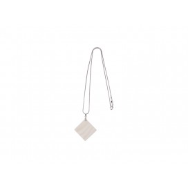 Square Shell Necklace(30*30mm)(10/Pack)