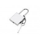 Sublimation Metal Lock ( Square)(10/pack)