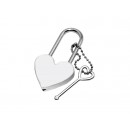 Sublimation Metal Lock (Heart)(10/pack)