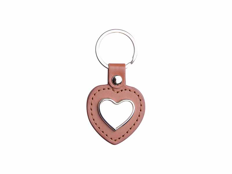 Sublimation Blank Leather Keychain (10 Pack)