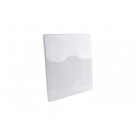 Flat Square Ceramic Plate(10") (10/pack)