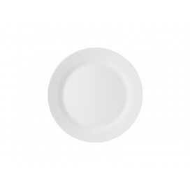 10 in. White Plastic Plate (10/pack)