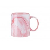 11oz Sublimation Marble Texture Mug (Pink)(10/pack)