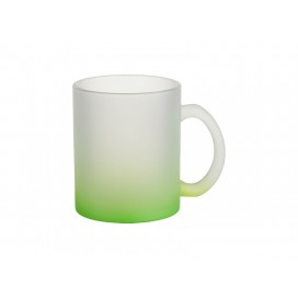 11oz Glass Mugs Gradient Green (36/carton)