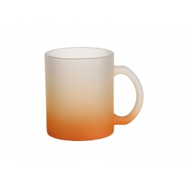 11oz Glass Mugs Gradient Orange (36/carton)