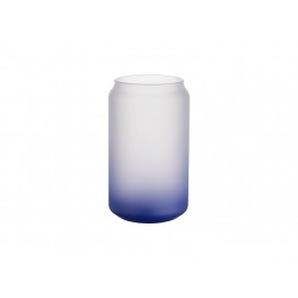 13oz/400ml Glass Mugs Gradient Dark Blue (48/carton)