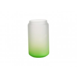 13oz/400ml Glass Mugs Gradient Green (48/carton)