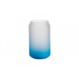 13oz/400ml  Glass Mugs Gradient Light Blue (48/carton)
