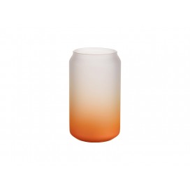 13oz/400ml Glass Mugs Gradient Orange (48/carton)