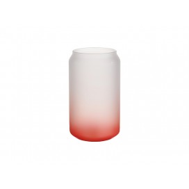 13oz/400ml Glass Mugs Gradient Red (48/carton)