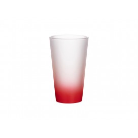 17oz Sublimation Glass Mug(Gradient Color Red) (10/carton)