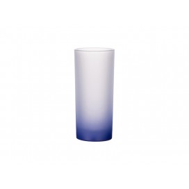 10oz Sublimation Glass Mug(Gradient Color Dark Blue) (10/carton)