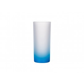 10oz Sublimation Glass Mug(Gradient Color Light Blue) (10/carton)