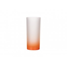 10oz Sublimation Glass Mug(Gradient Color Orange) (10/carton)