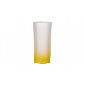 10oz Sublimation Glass Mug(Gradient Color Yellow) (10/carton)