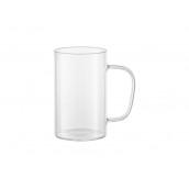 18oz/540ml Glass Mug(Clear)(10/pack)