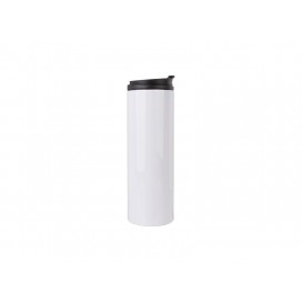 16oz Stainless Steel Tumbler w/ Portable Lid(White) (10/pack) 