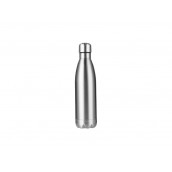 Sublimation Blanks17oz/500ml Stainless Steel Cola Shaped Bottle(Silver) W/  Temperature Lid