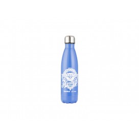 17oz/500ml Stainless Steel Bottle w/ UV Coating (Blue)(10/pack)