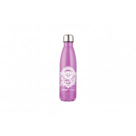 17oz/500ml Stainless Steel Cola Bottle w/ UV Coating (Purple)(10/pack)
