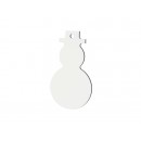 HardBoard Ornament Snowman(10/pack)