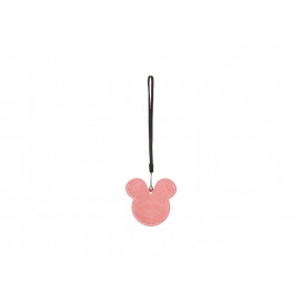 Sublimation PU AirTag Cover Pendant(Mickey Mouse, Pink)(10/pack)