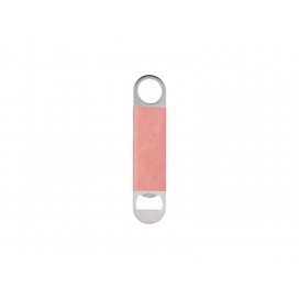 PU Stainless Steel Bottle Opener(Pink, 17.7*4cm) (10/Pack)