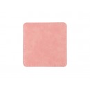 PU Leather Square Mug Coaster(Pink, 10*10cm) (10/Pack)