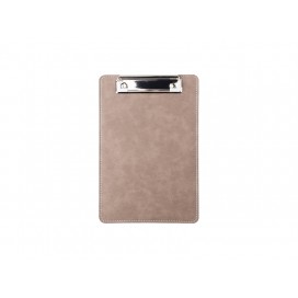 PU Leather Clipboard withMetal Clip(Gray, A5 size)   (10/Pack)