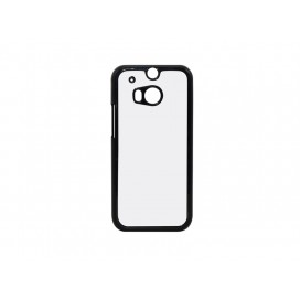 HTC M8 Cover (Plastic,Black) (10/pack)