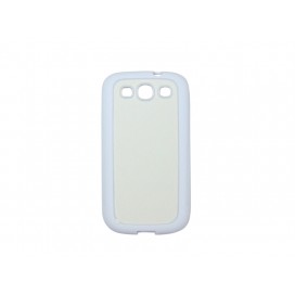 Samsung Galaxy S3 i9300 cover (Rubber,White) (10/pack)