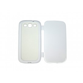 Samsung Galaxy S3 i9300 Foldable Rubber cover (White) (10/pack)