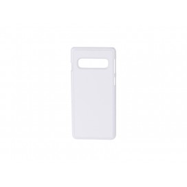 Samsung S10 Cover w/ Insert(Plastic, White)