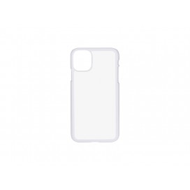 iPhone 11 Cover  (Plastic, White) (10/Pack)